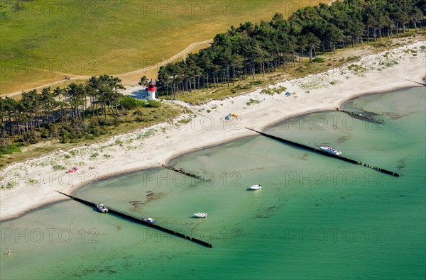 Beacon Gellen with beach at Neuendorf