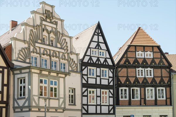 Timber framed buildings on the Kirchplatz