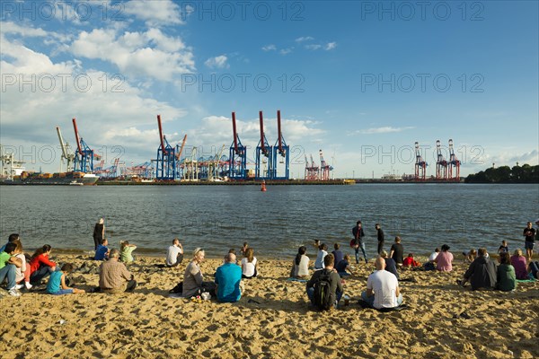 Elbe beach