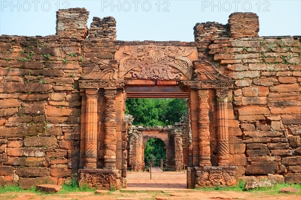 Ruins of the Jesuit Reduction San Ignacio Mini