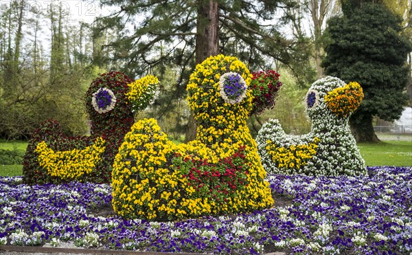 Flower sculptures