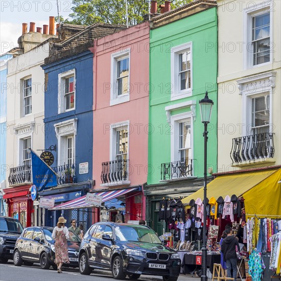 Shops on Portobello Road at Portobello Road Market