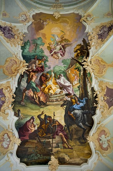 Ceiling fresco