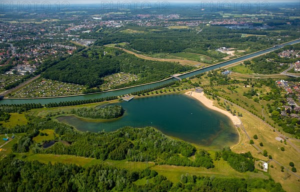 Seepark Lunen with Datteln-Hamm Canal