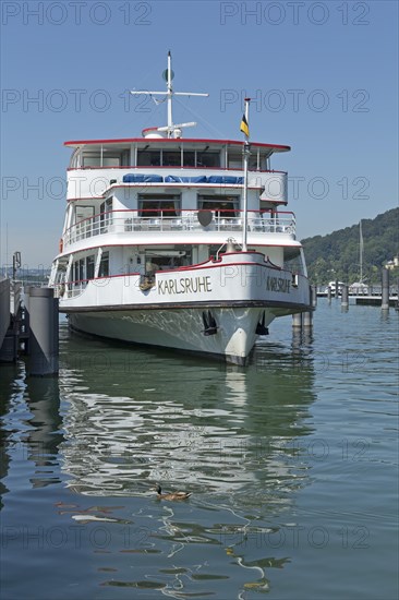 Cruise vessel in the port