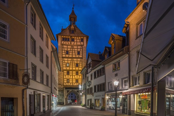 Hussenstrasse with Schnetz gate