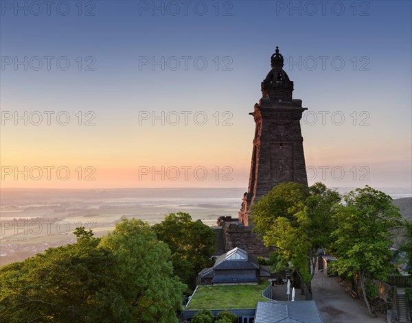 Kyffhauser monument in the evening light