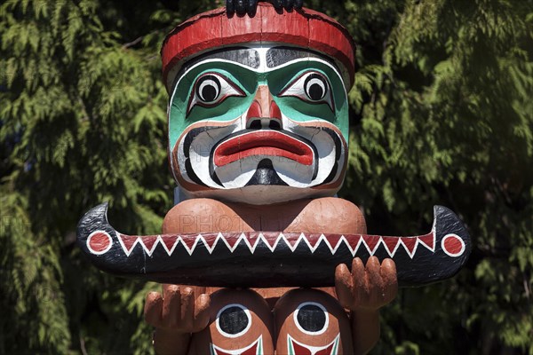 Totem Pole in Stanley Park