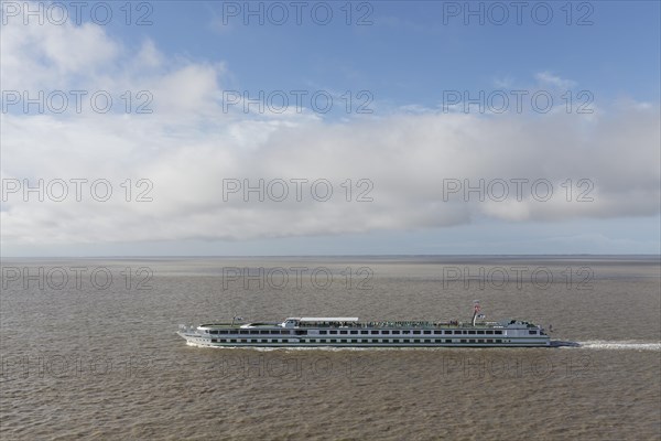 Princess d'Aquitaine river cruise ship on the Gironde Estuary