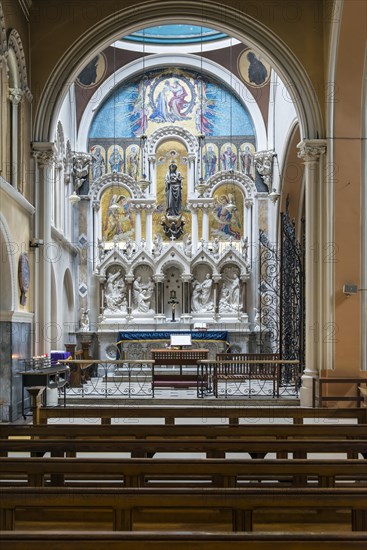 Black Madonna in the shrine of Our Lady of Dublin