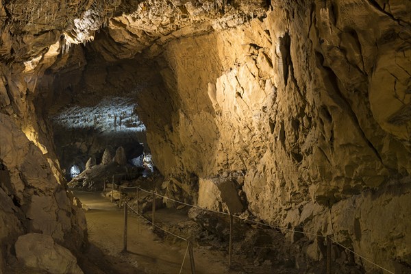 Dripstone cave Lurgrotte