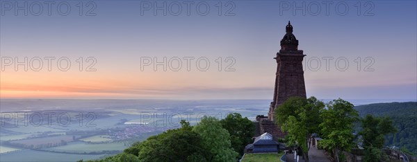 Kyffhauser monument in the evening light