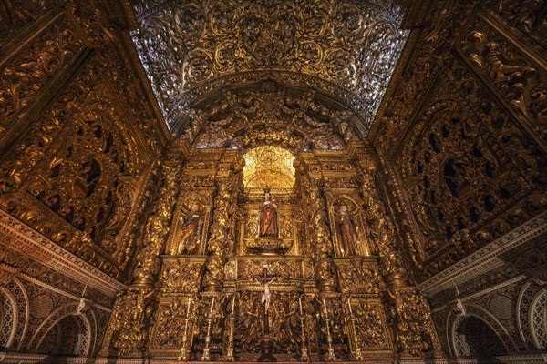 Side chapel in the jesuit church of Staint Roch