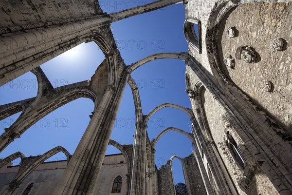 Ruins of the monastery church of the former convent of the Carmelite order