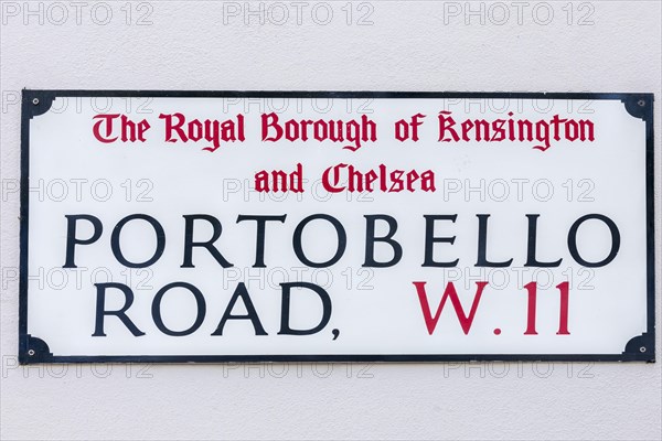 Road sign Portobello Road