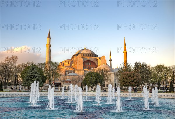 Hagia Sophia at sunset