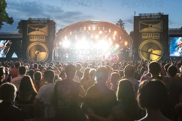 The Irish-American folk-punk rock band Flogging Molly from Los Angeles