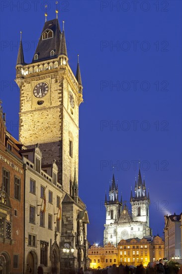 Old Town Hall and Tyn Church