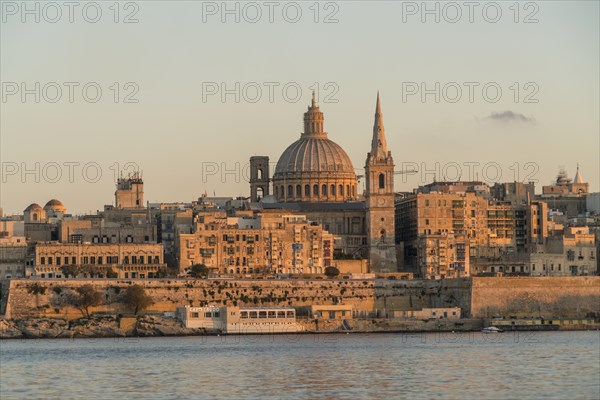 City view with St. Paul's Pro Cathedral and Carmelite Church