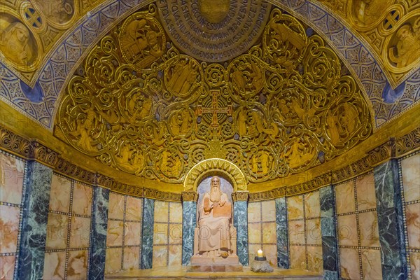 Prayer niche in Dormitio Abbey