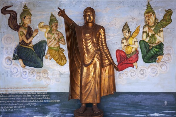 Bronze Buddha statue