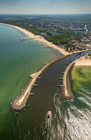 Harbor entrance