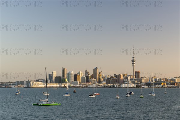 Auckland skyline with Sky Tower