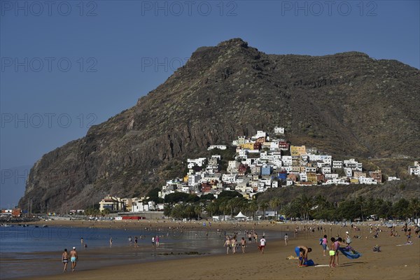 Tourists on the beach