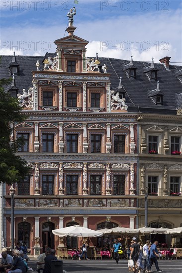 Guildhouse with historical renaissance facade