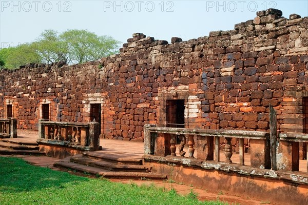 Ruins of the Jesuit Reduction San Ignacio Mini