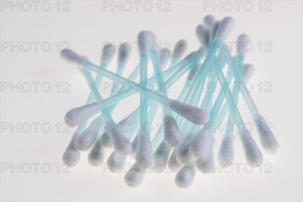 Cotton buds made of plastic