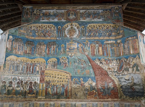 Outdoor fresco The Last Judgement