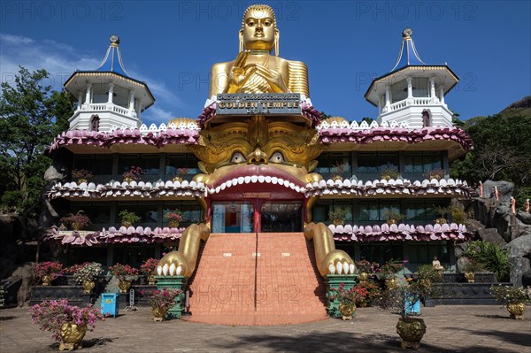 Golden Buddha statue