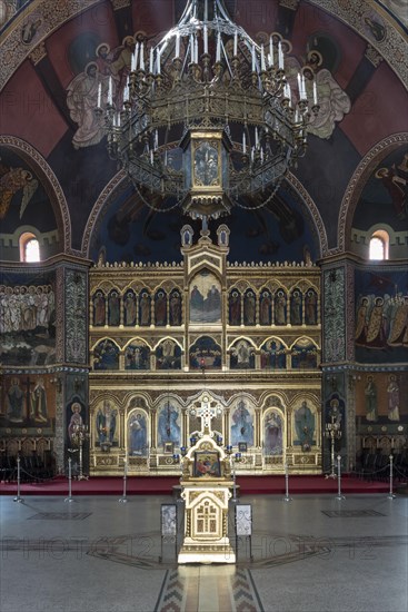 Interior of Sibiu Orthodox Cathedral