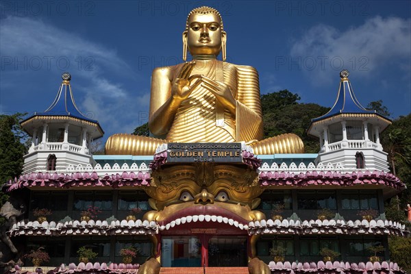 Golden Buddha statue