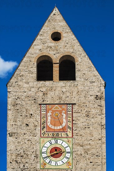 Romerturm with sundial