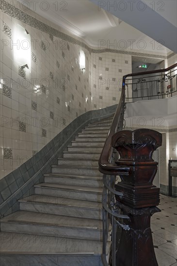 Art nouveau staircase