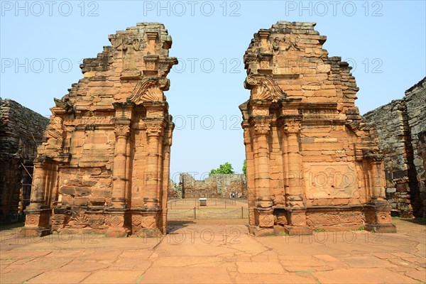 Ruins of the Jesuit Reduction San Ignacio Mini