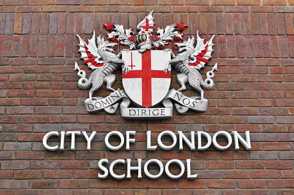 City of London School sign