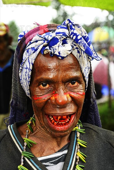 Betel nut seller on the market