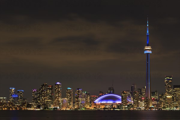 Skyline at night