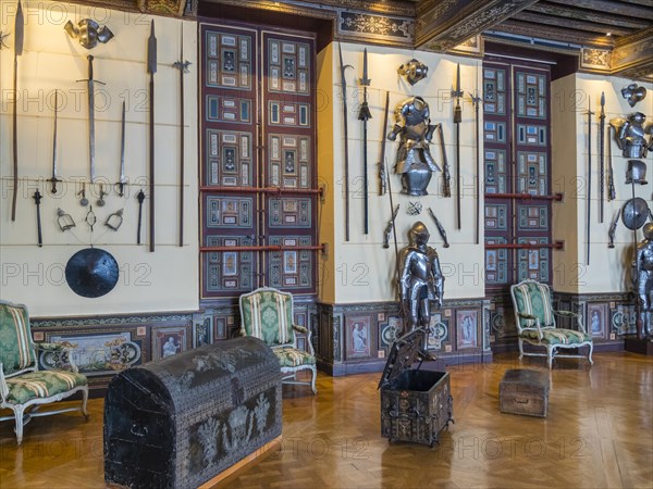 Interior with armor