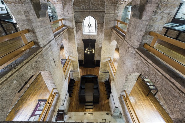 Interior of the Old Sepharad Synagogue