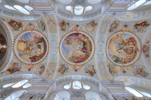 Ceiling frescoes