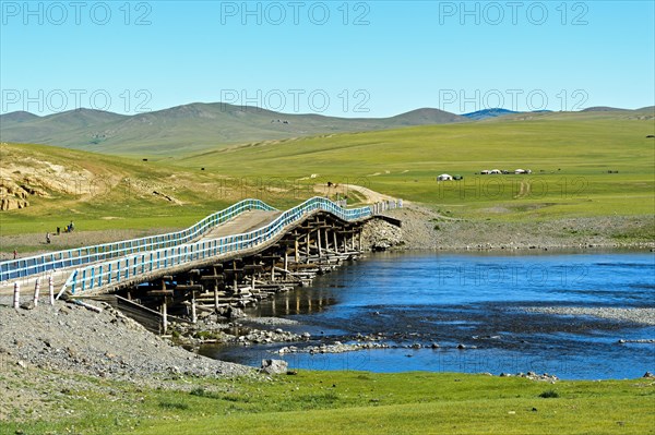 Bridge over the Orchon River