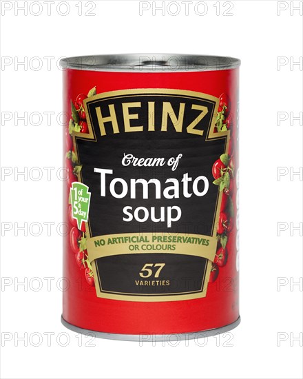 Can of Heinz tomato soup