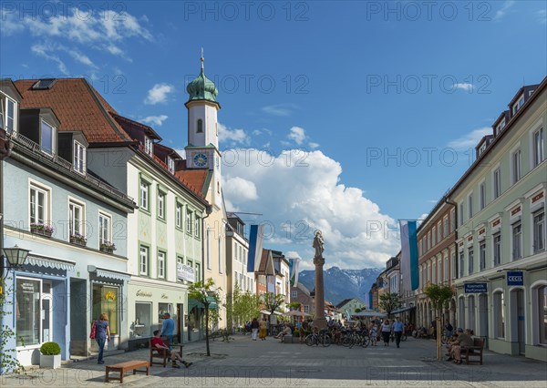 Untermarkt with daughter church Maria Hilf