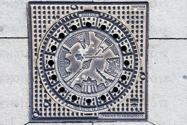 Manhole in Berlin