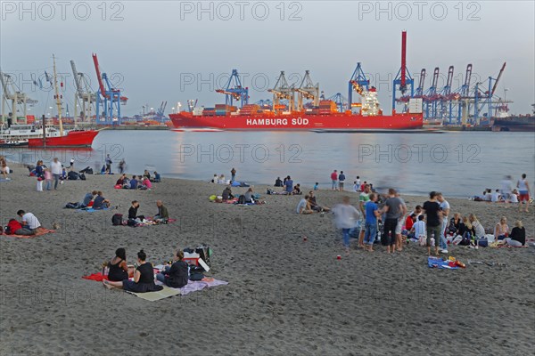 People having a picnic