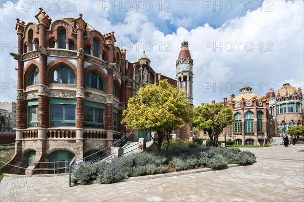 Historic hospital complex Hospital de Sant Pau